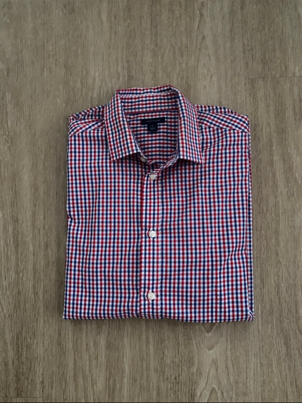 Polo by Ralph Lauren Red & Blue Gingham Button-Down Shirt